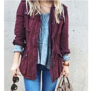 Free People Not Your Brothers Surplus jacket